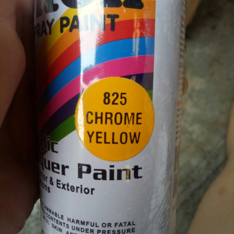 Pilok Diton 150cc Redi Semua Warna hitam putih black doff 884 clear foxy poxy bening kuning abu hijau emas crome chrome redi stok-CHROME YELLOW 825