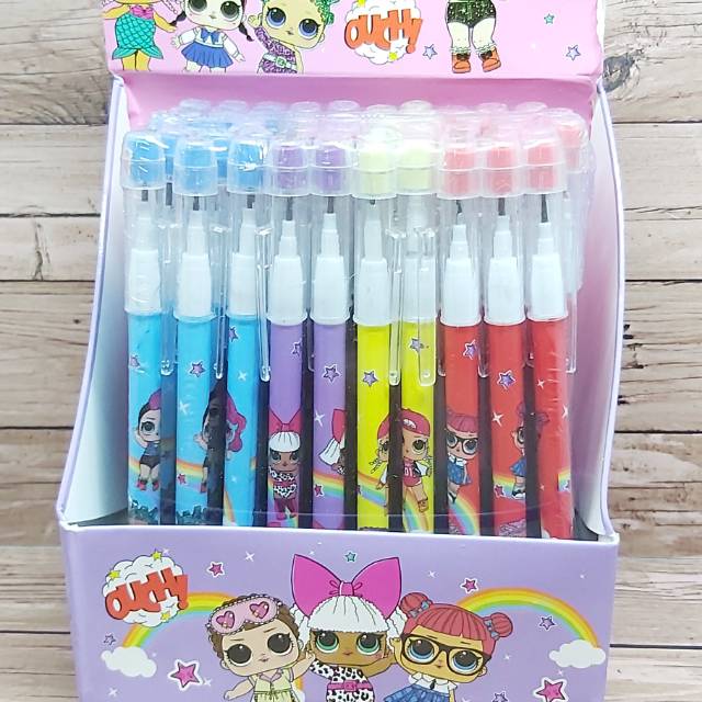

PENSIL SUSUN TUSUK SAMBUNG KARAKTER ANAK 1 pak isi 50 pcs