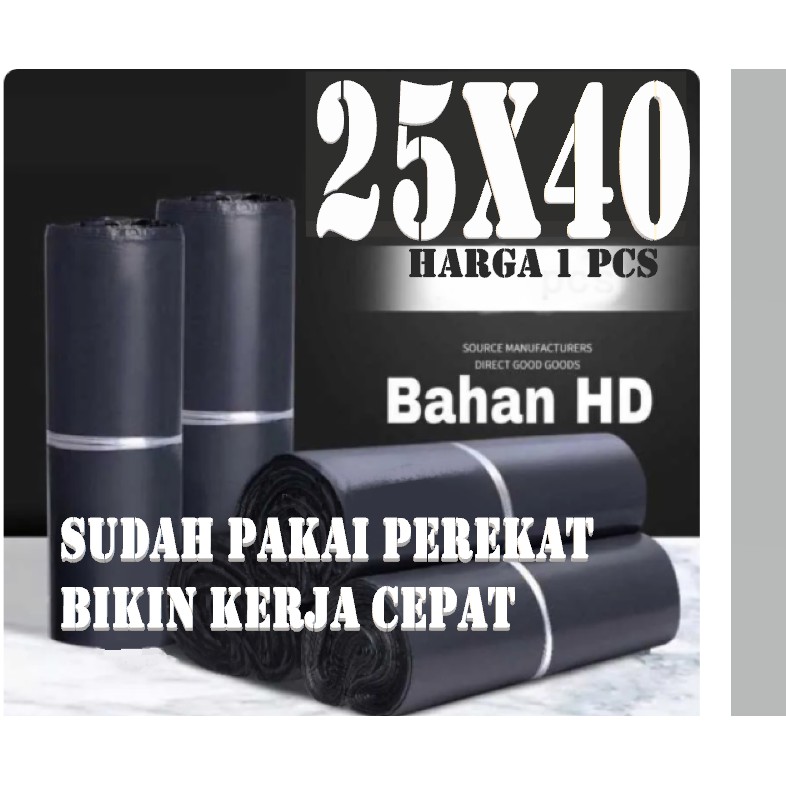 

Plastik polymailer 25 x 40 kantong packing HD