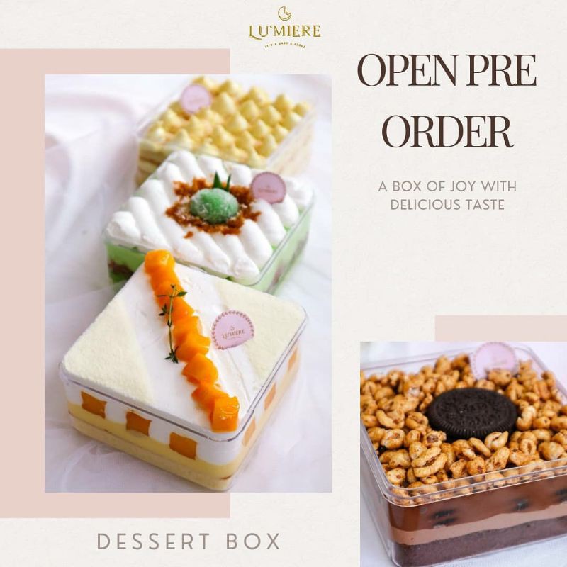 

dessert box ready