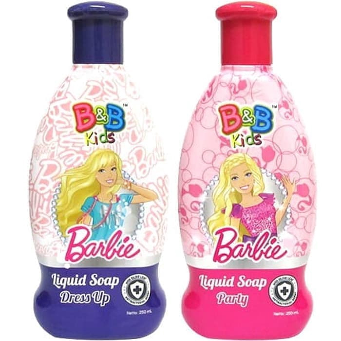 Memobi BBK B&B Kids Barbie Liquid Soap 250ml Botol