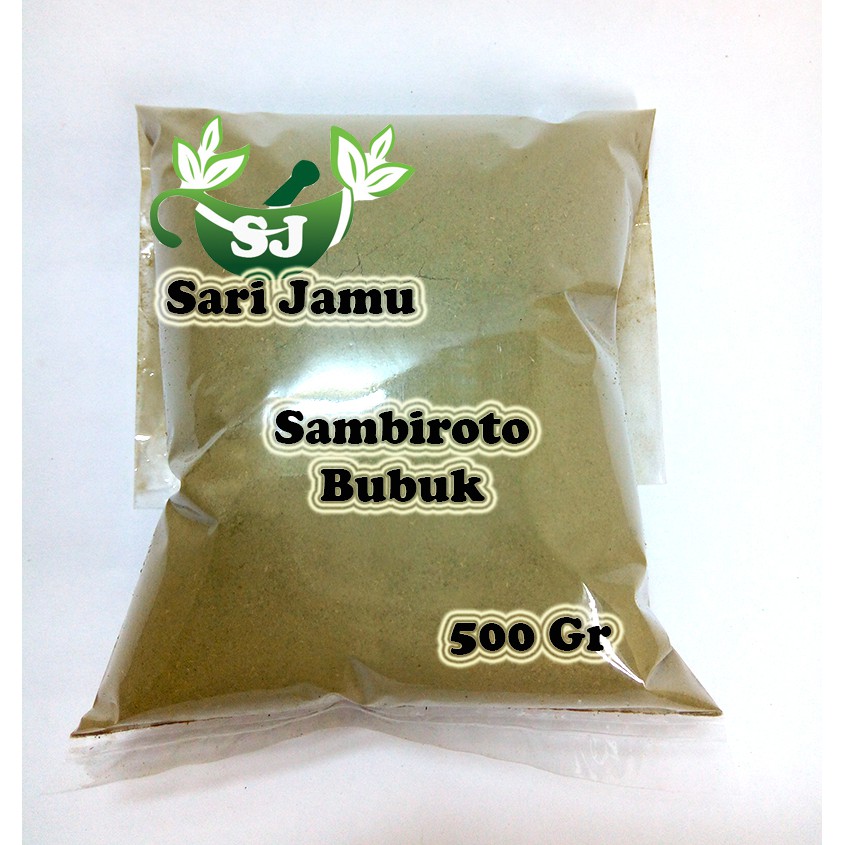 

Jamu Herbal Tradisional Sambiroto Bubuk 500 Gr