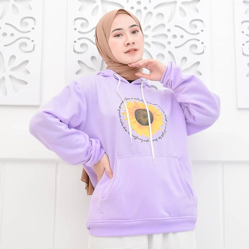 Pro Collection - Big Sun Flower Hoodie - Jaket Hoodie Pria dan Wanita