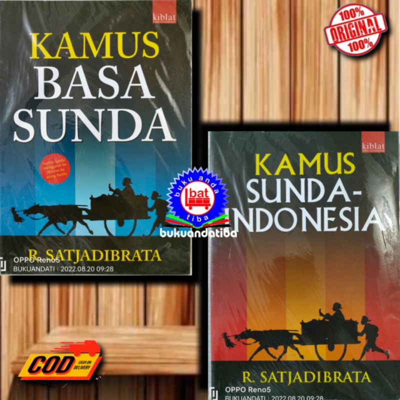 Kamus Basa Sunda - Kamus Sunda Indonesia - R. Satjadibrata - ORIGINAL