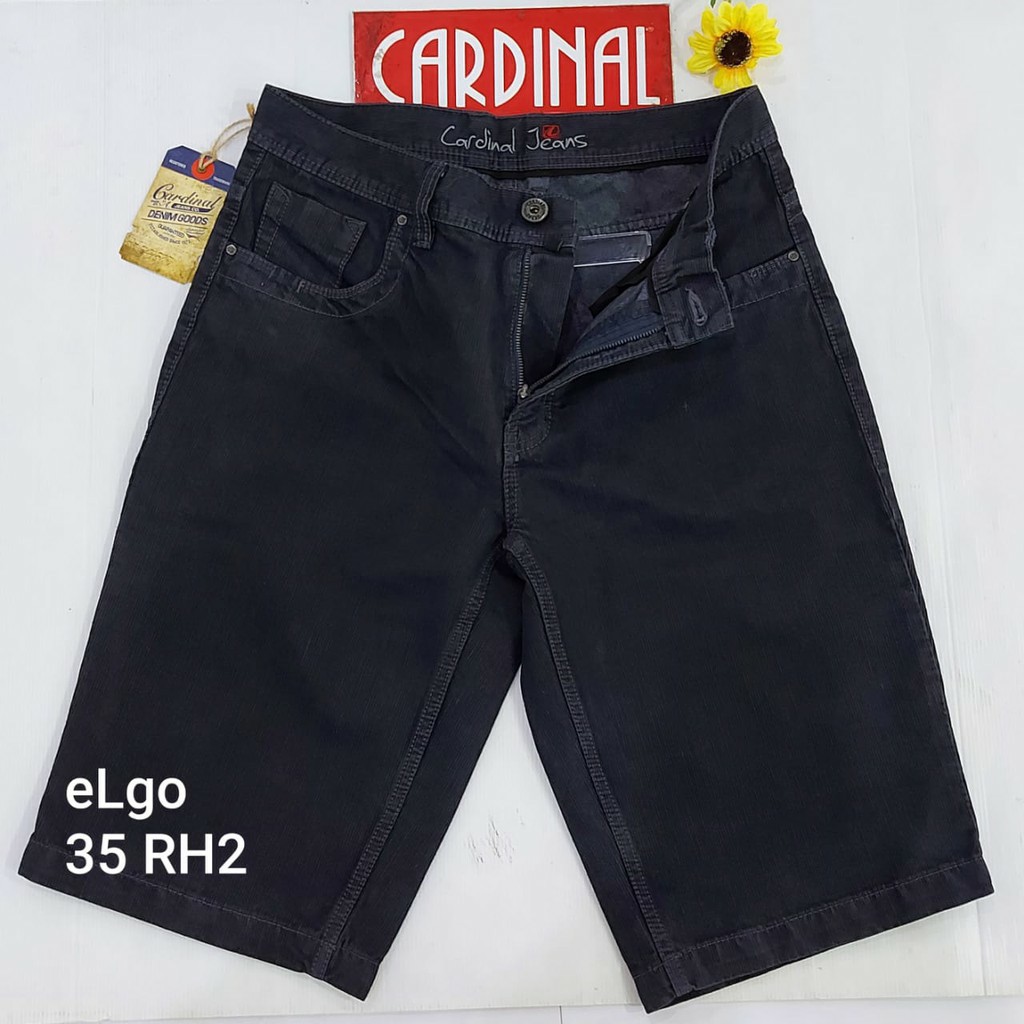 BB 35-RH CARDINAL JEANS CASUAL Celana ( REGULER FIT ) Pria Celana Pendek Original