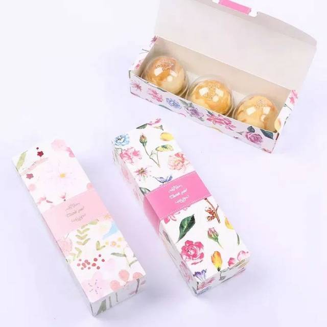 mooncake box Samson box gift flower box nastar dan paper bag/ eggtart/macaron/ hadiah craft box