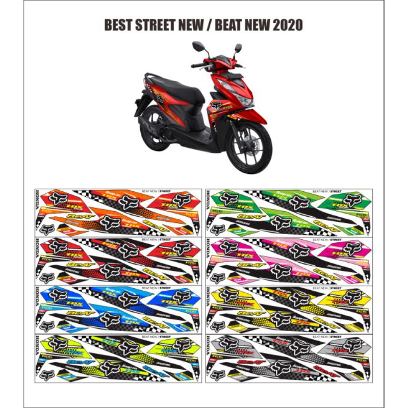 STRIPING BEAT 2020/BEAT STREET 2020 FOX RACING