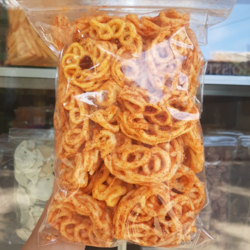 

Kerupuk Seblak Mawar Pedas