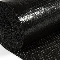 Central Ploso Bubble Wrap 125x100 cm warna Hitam Pekat Tidak Tembus Pandang Kualitas Bagus