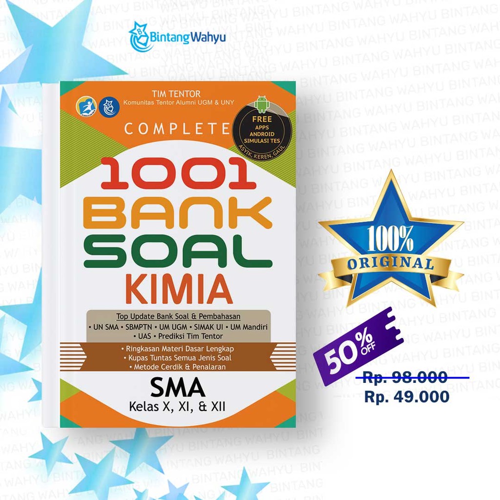 Complete 1001 Bank Soal Kimia Sma Kelas X Xi Xii Shopee Indonesia