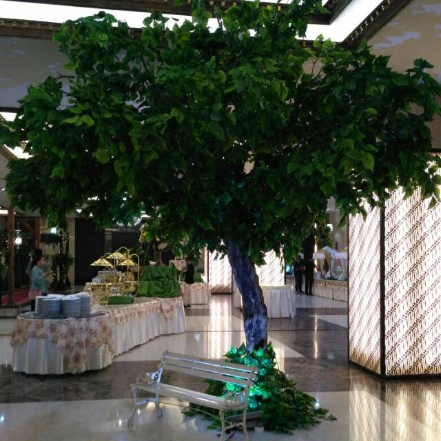 DEKORASI POHON MAPLE HIASAN ARTIFICIAL