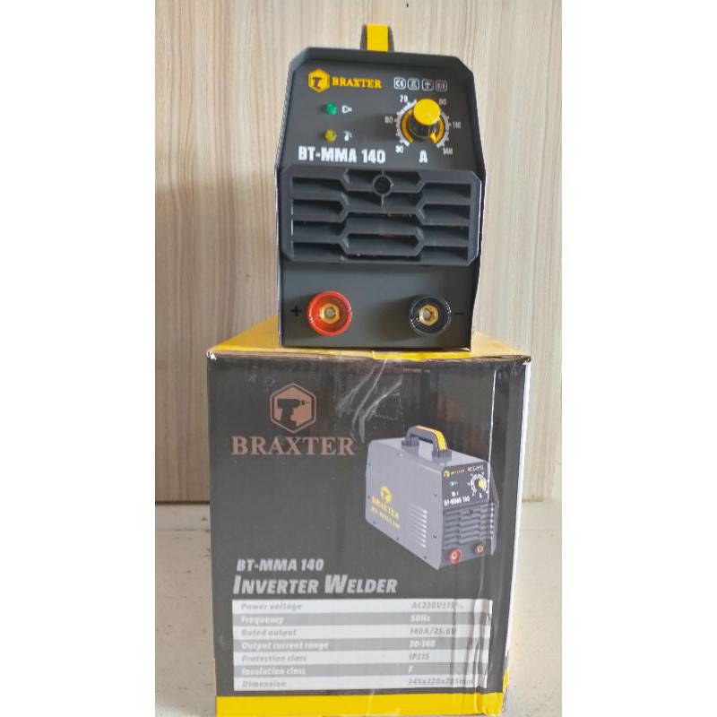 MESIN LAS / INVERTER WELDER BRAXTER MMA140