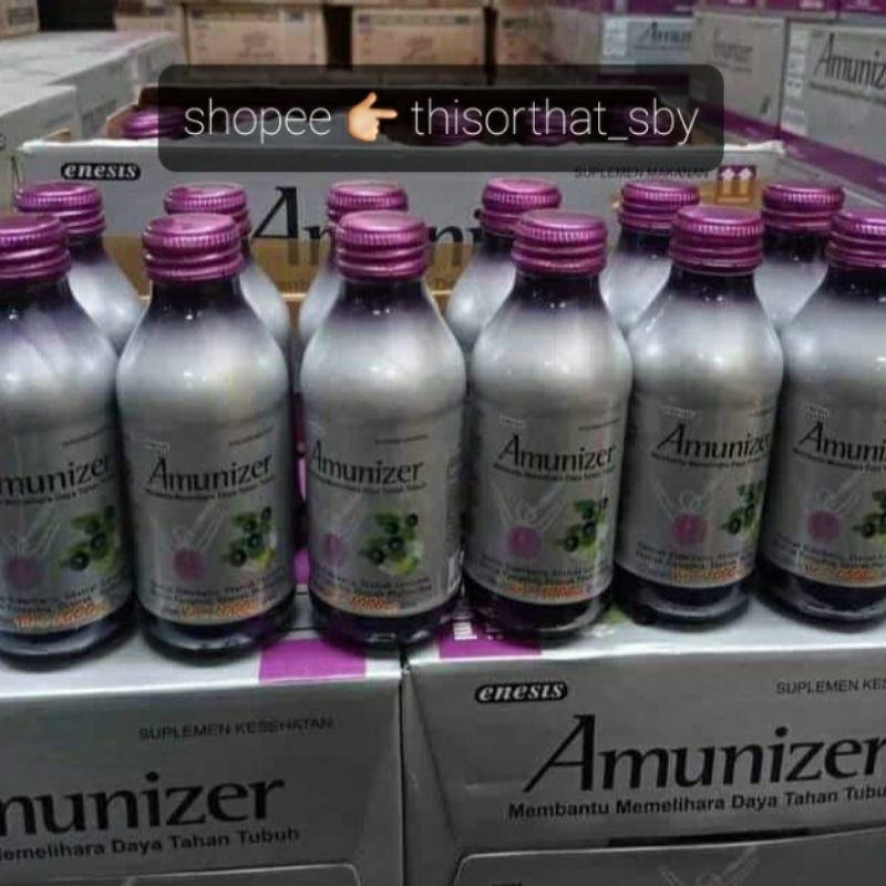 Amunizer Vitamin C 1000mg // 1 karton isi 24 botol