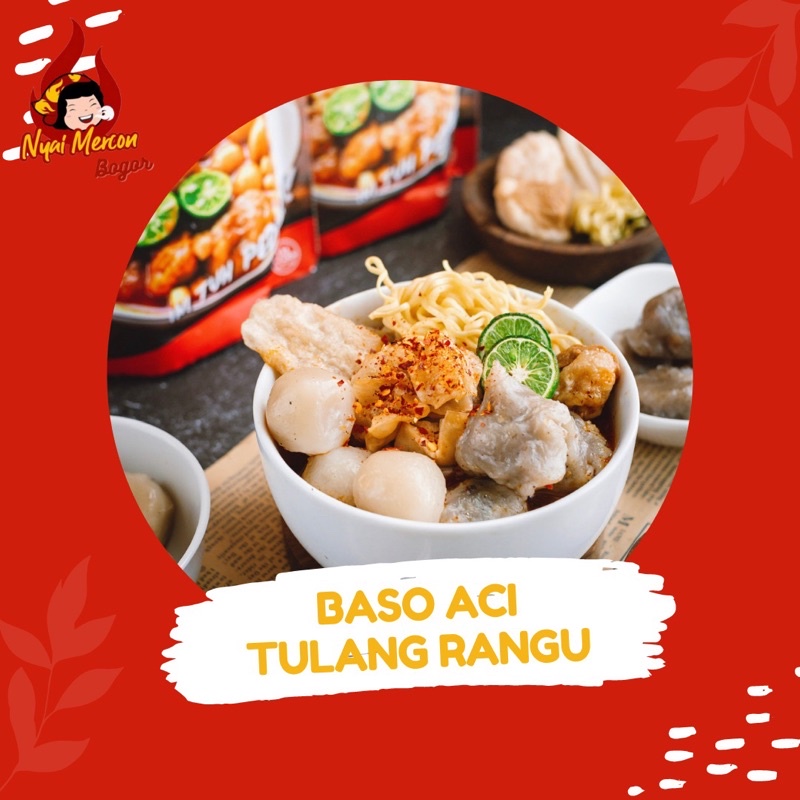 

Bakso Baso Aci Tulang Rangu / Baso Daci - Nyai Mercon