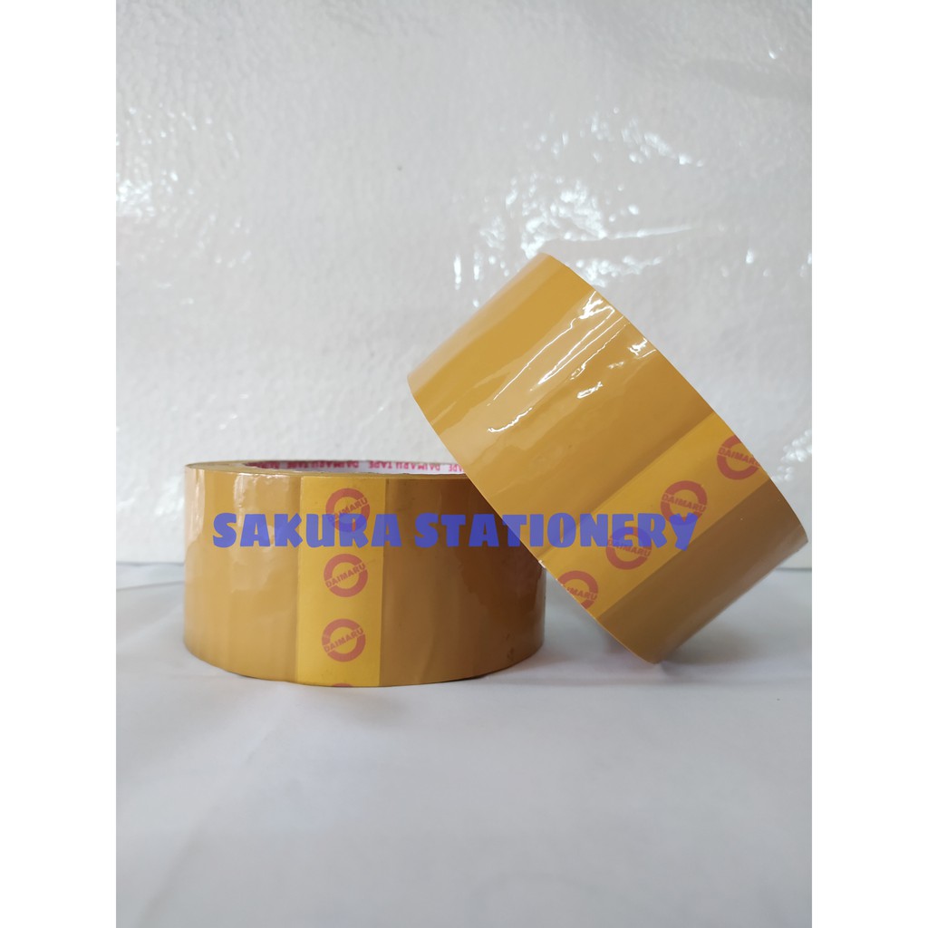 

Lakban 48mm 2 Inch Daimaru Coklat