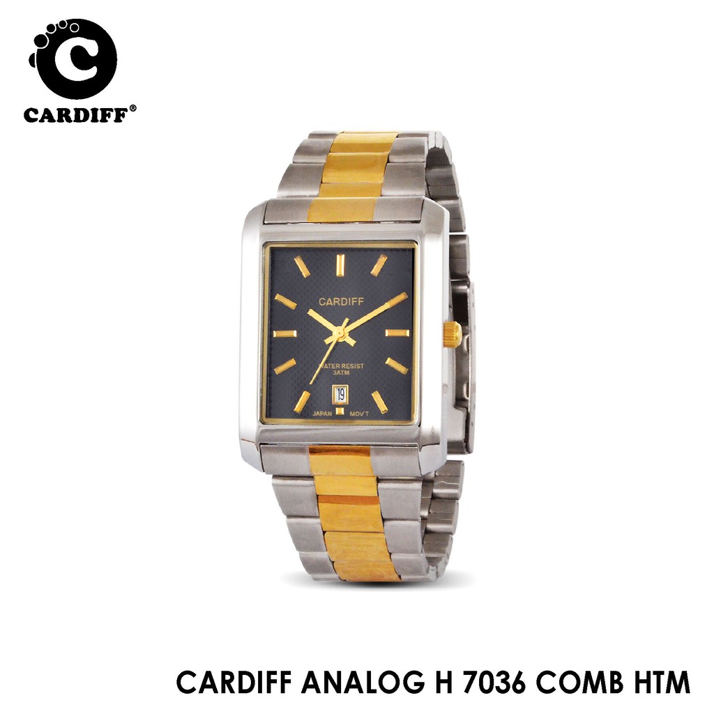 Cardiff Analog H 7036 Jam Tangan Kasual & Couple