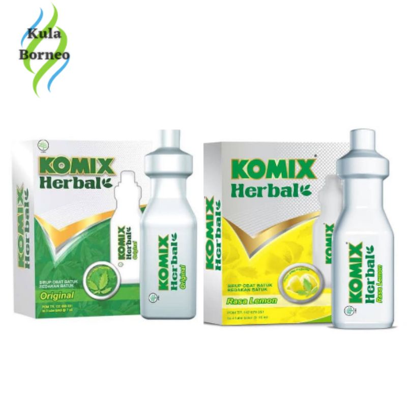 Jual Komix Herbal Tube Original Dan Lemon Indonesiashopee Indonesia