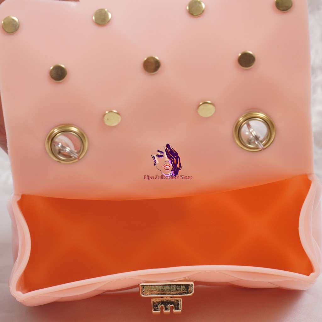 Tas Jelly Mini Diamond Jelly Mutiara | Jelly Mini Mutiara Diamond | Tas Mini Jelly