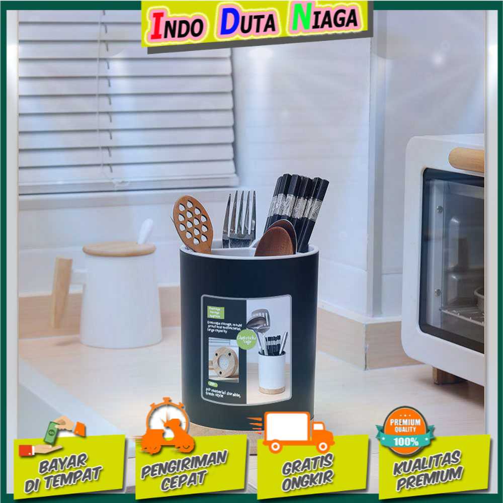 IDN MY HOME - BUYGO Kotak Penyimpanan Organizer Dapur Tempat Sendok Garpu - BAG210