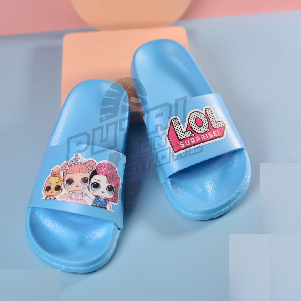 SALE CUCI GUDANG Sandal Slop Anak Motif