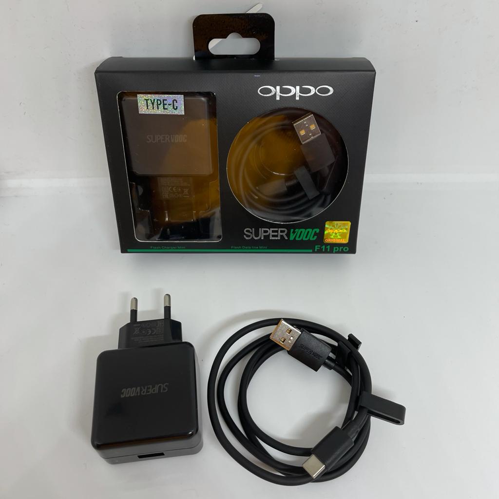 CHARGER OPPO 3.4A F11 PRO SUPER VOOC MICRO DAN TYPE-C