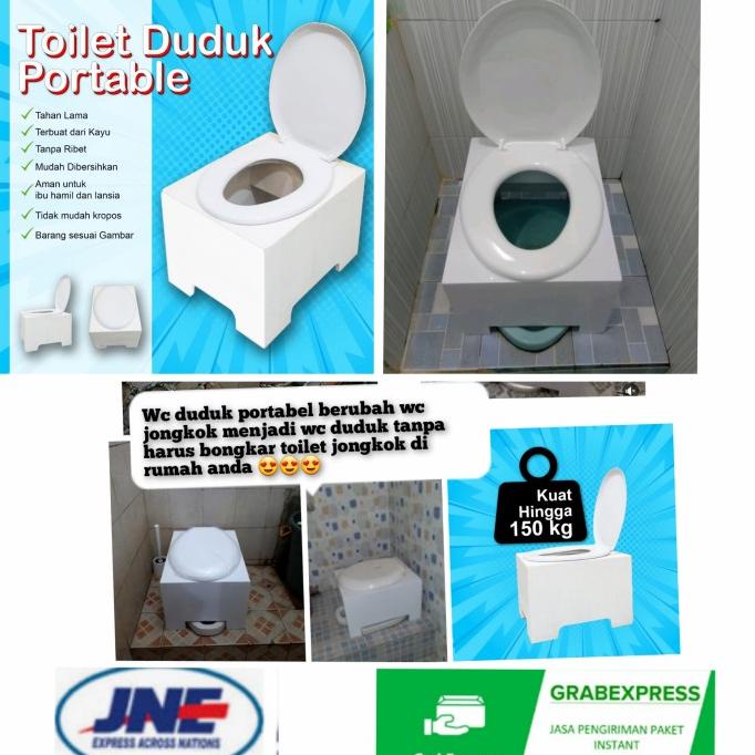 WC jongkok portable kursi kloset duduk portable