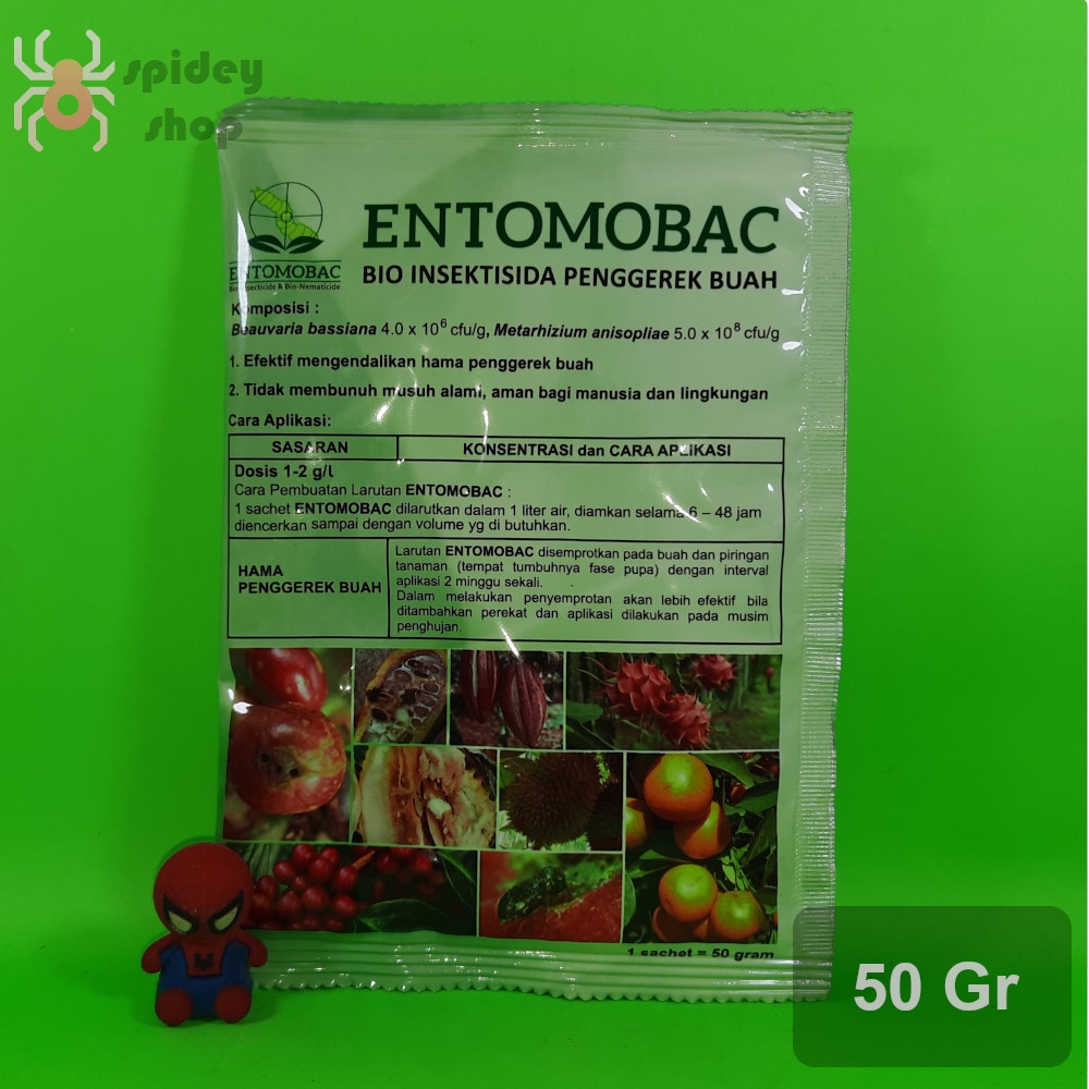 Entomobac 50 Gram  Insek Pengerek Polong