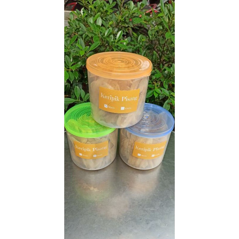 

keripik pisang 2 varian rasa (1,5 L)