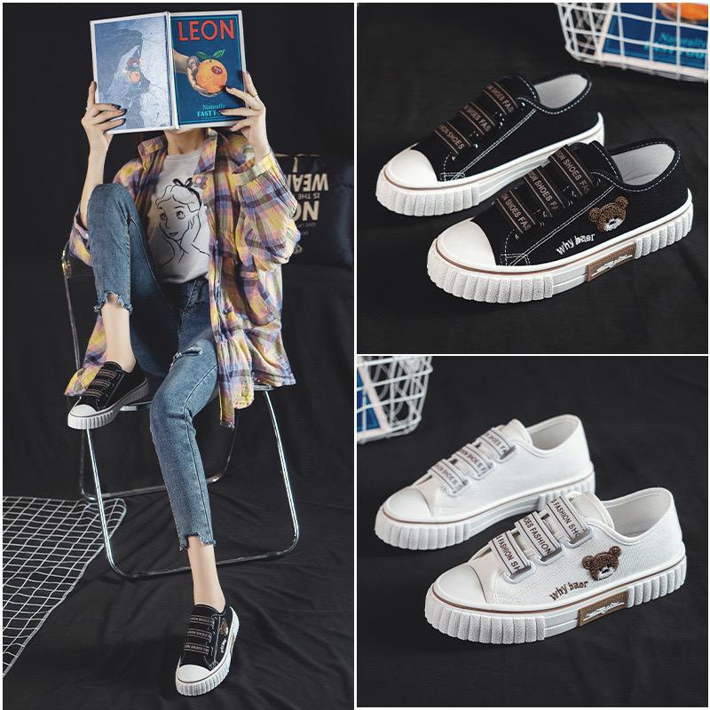 [SEPATU.IMPORT88] Sepatu Sneakers Wanita Casual Wear ala Korea Import Kualitas Super Premium SP 097B