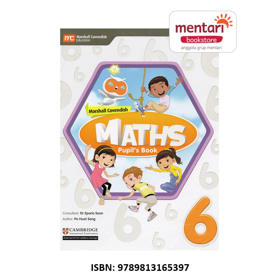 Marshall Cavendish Maths | Buku Pelajaran Matematika SD-Pupils Book 6