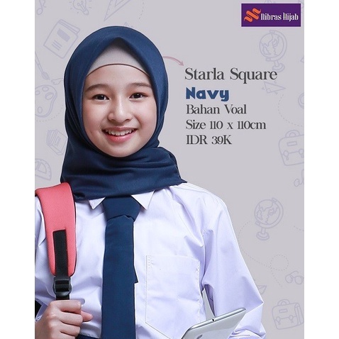 HIJAB ANAK NIBRAS STARLA SQUARE