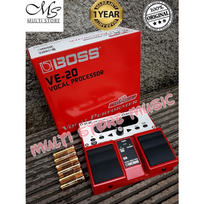 Boss VE-20 - VE 20 - VE20 - Vocal Performer - Efek vokal - GARANSI RESMI
