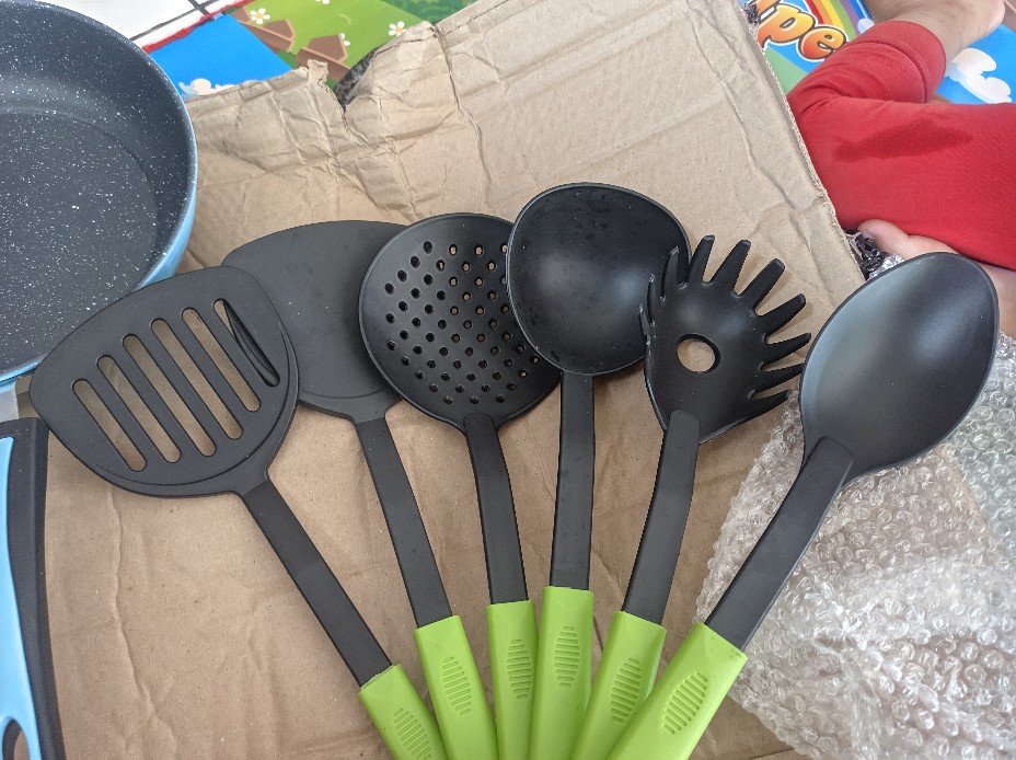 Alat Masak Spatula Set 6 Pcs Warna Sutil Sodet Masak Warna 6pcs