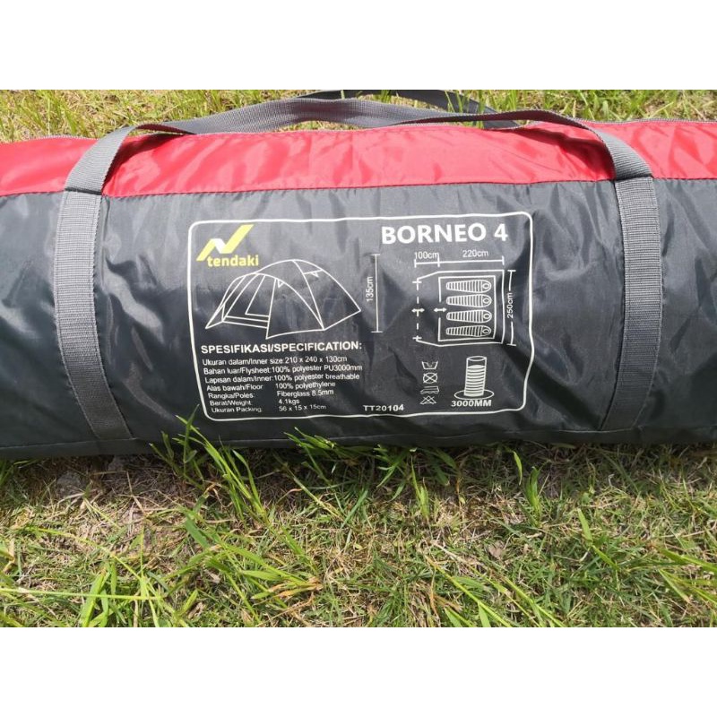 Carry Bag Borneo 4 ( tas tenda Borneo 4 )