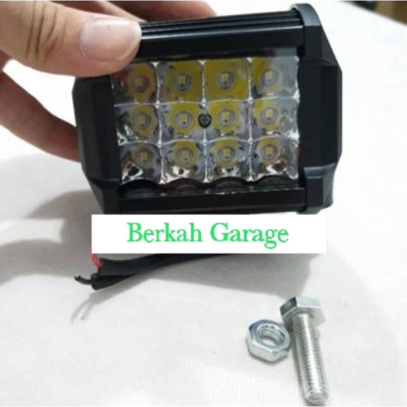 Lampu Tembak Sorot Cwl Cree Work Light 12 Led 36 Watt Super Terang