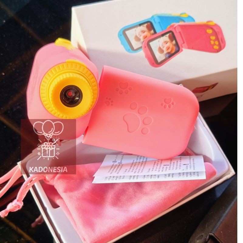 Kamera Anak HandyCam / HandyCamera LCD Besar-pink