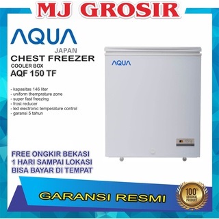 AQUA AQF 150 TF CHEST FREEZER BOX 146 L LEMARI PEMBEKU 146 LITER