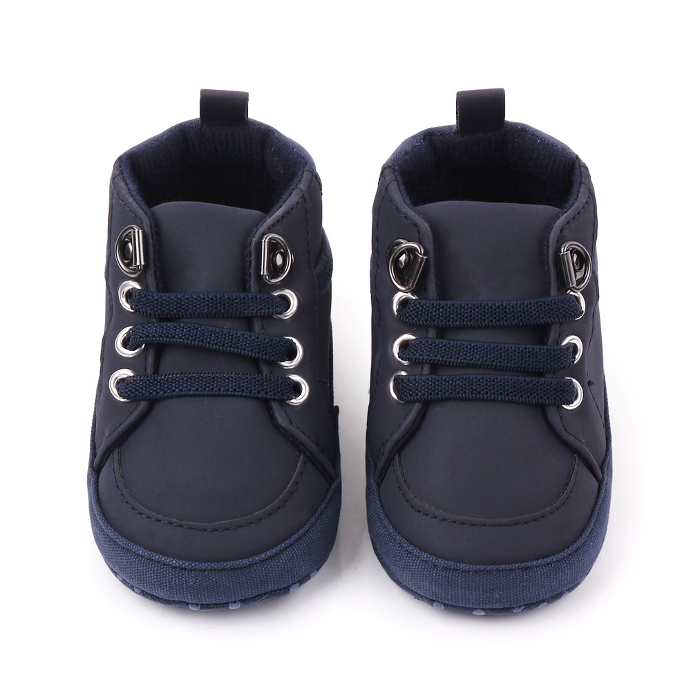 Sepatu Bayi Laki laki Umur 0-12 Bulan Sepatu Prewalker Bayi Laki laki 0 6 12 14 Bulan Baby Shoes Laki Laki Umur 1 Tahun Navy HK001