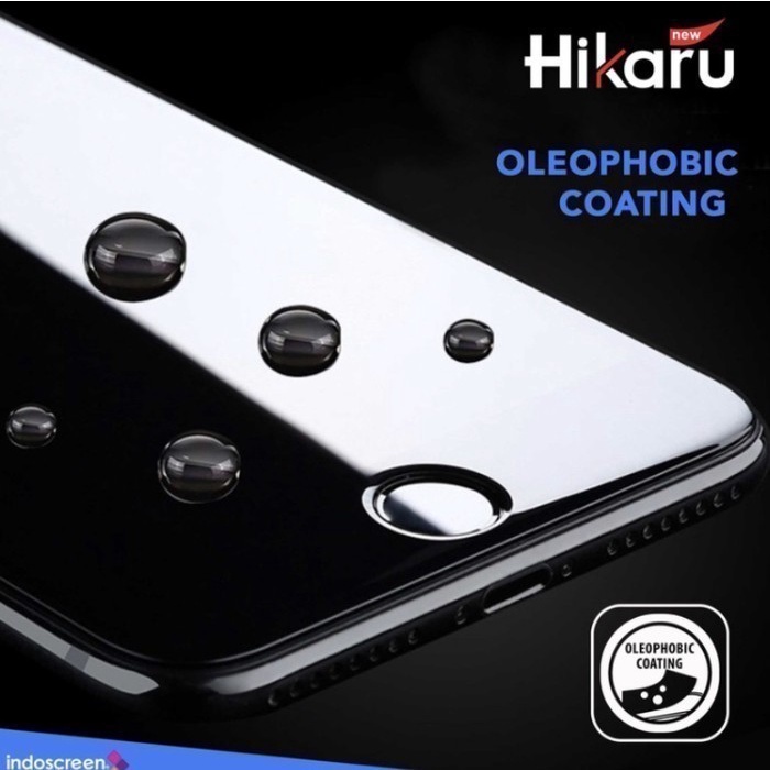 Vivo Y01 Y15S Hikaru Premium Full Cover Tempered Glass Anti Gores Full Cover White_Cell