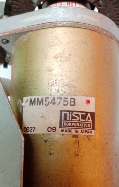 MOTOR NISCA MM5475B 12/24V DC DOBLE SHAFT