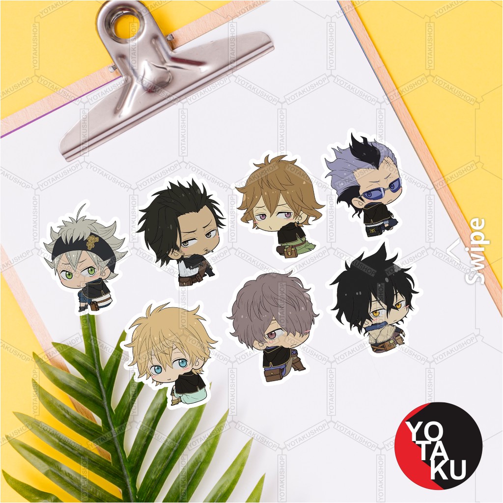 

Stiker Sticker Anime Black Clover SA0203 YOTAKUSHOP