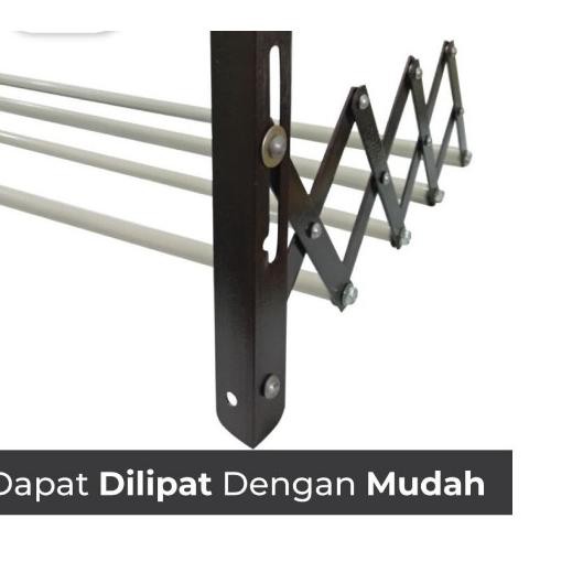 Terbaru.. COD JEMURAN DINDING LIPAT FLEKSIBEL PORTABLE SUDUT TEMBOK-JEMURAN DINIDNG TEMPEL-JEMURAN L