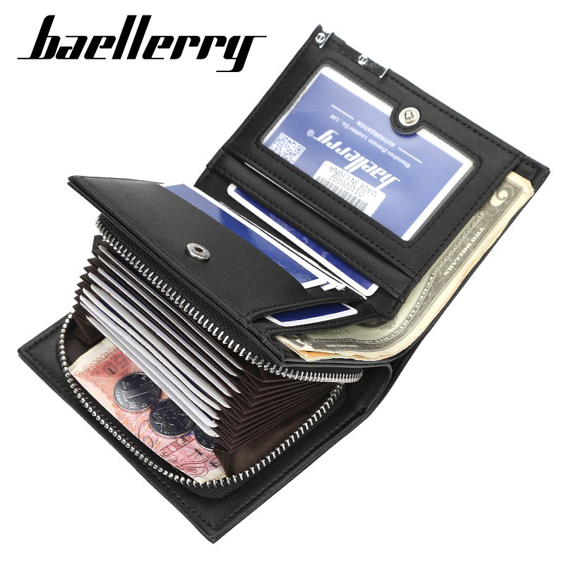 ORIGINAL BAELLERRY DOMPET LIPAT SLETING DENGAN TEMPAT KARTU 1102