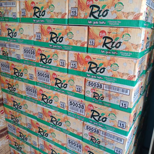 

Teh Rio gelas 190ml