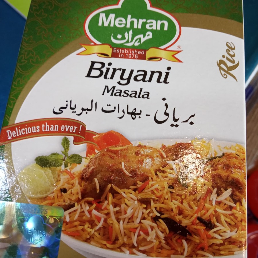 

Ready - Mehran Biryani Masala / Powder Mehran Biryani Masala / enak dan murah