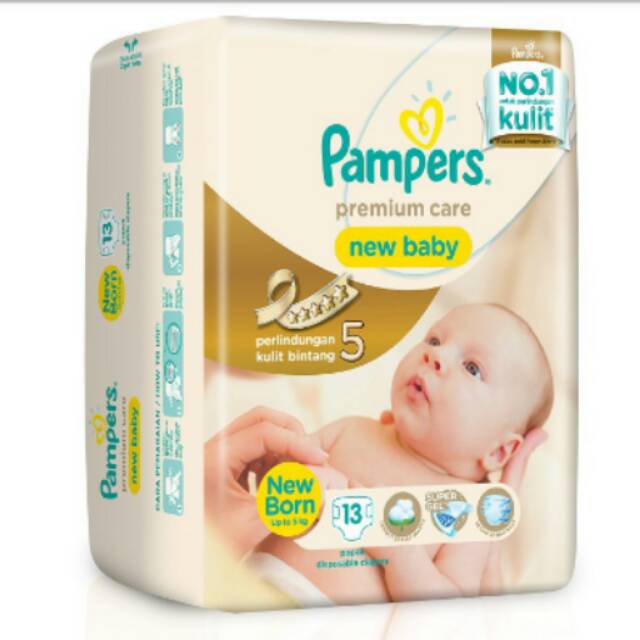 Pampers Premium Care | Pampers new born  Nb 13 Taped