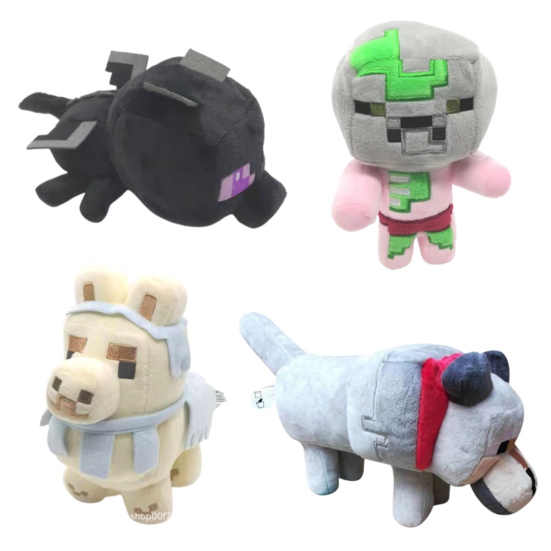 Minecraft Stuffed Animal Soft Plush ToyPixel Doll Children Gift Plushies Toy