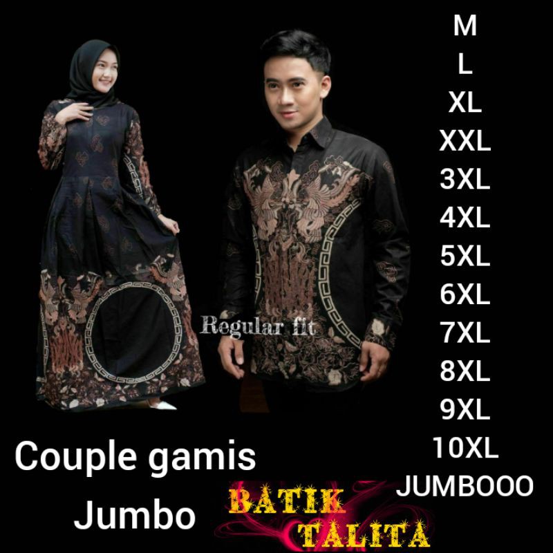 Flash Sale Couple Gamis Big Size Jumbo M.l.xl.xxl.3xl.4xl.5xl.6xl.7xl.8xl.9xl.10xl.jumbo aaOwWeFppwnrK