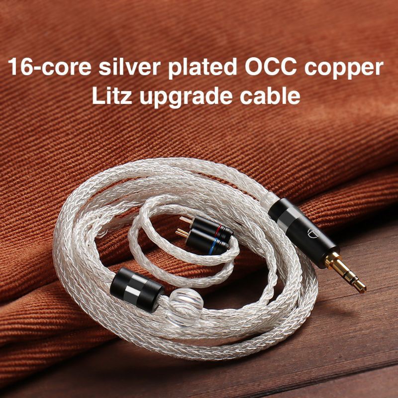 TRN T6 16 Core Pure Silver Plated OCC Copper Upgraded Cable