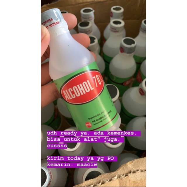 ALCOHOL 70% CITO 100ML